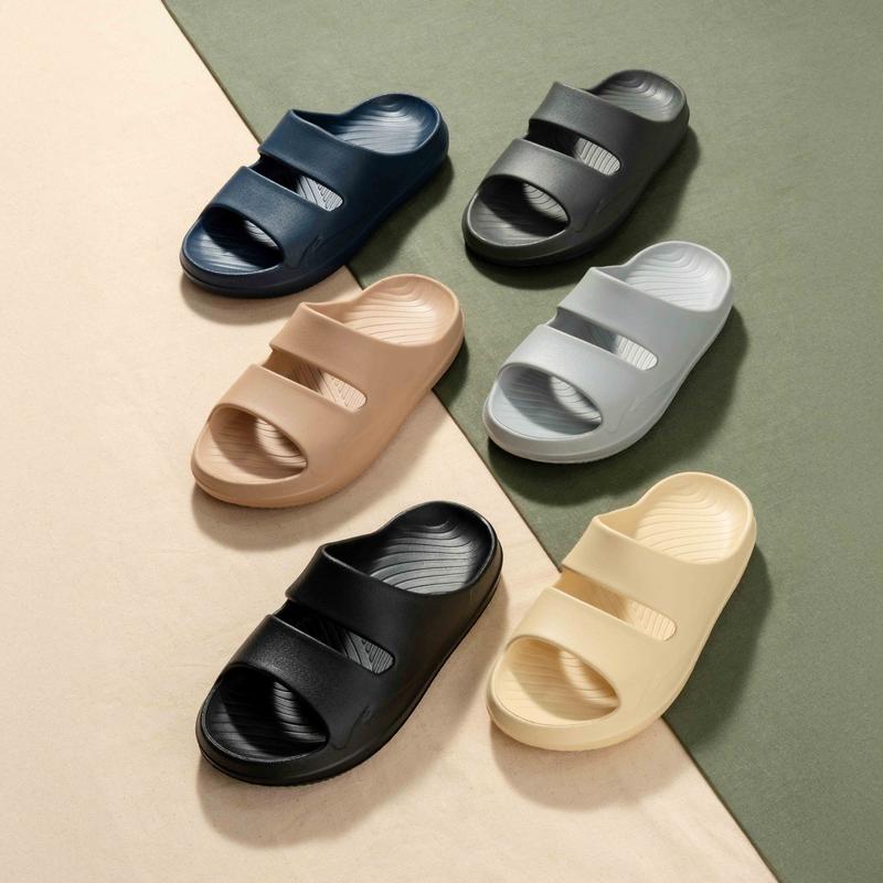 Dép Hai Quai Nam Nữ Cao 3 Phân Nhẹ Bền Mang Êm Chân Đi Mưa Đi Nắng Chống Trơn Trượt Tốt