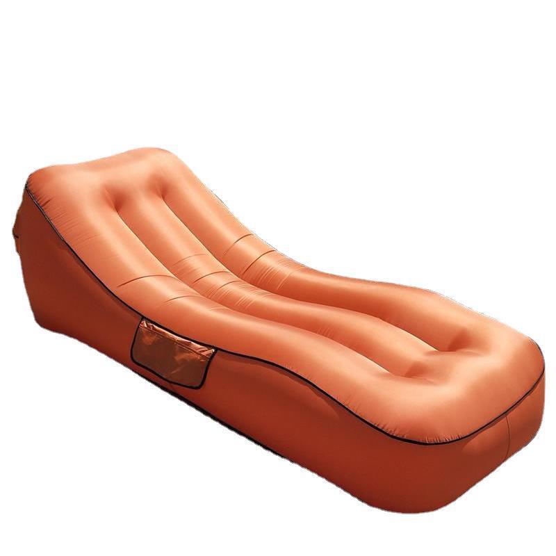 Outdoor Inflatable Lazy Sofa Internet Celebrity Airbed Park Floatation Bed Portable Air Sofa Bean Bag 4