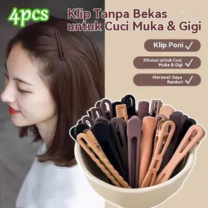 Jepit Rambut invisibel viral untuk sisi depan  poni, model terbaru