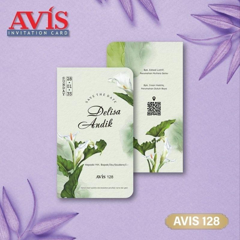 Undangan Pernikahan AVIS 128 Elegan Modern Paket Lengkap 100 PCS Gratis Label & Plastik - JanjiKita | Default