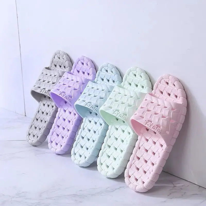 Dép Đi Trong Nhà Tắm, Văn Phòng Siêu Mềm , Đế Có Lỗ Thoát Nước Chống Trơn Trượt TH569 5