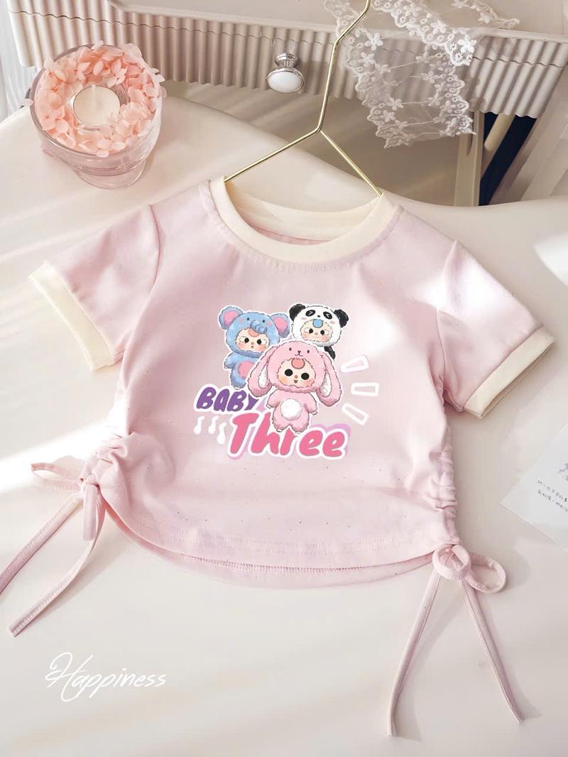 Product Introduction of Set váy baby three dễ thương cho bé gái từ 9-25kg,họa tiết in sắc nét. 4