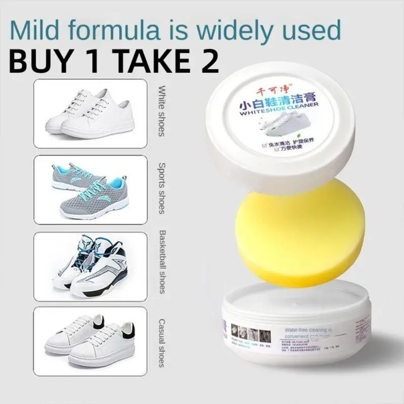 BUY1 TAKE 3  Shoe Cleaner Eraser Leather Fabric Shoes Care Clean Brushes Rubber White Shoes Sneakers Boot Cleaner Footwear