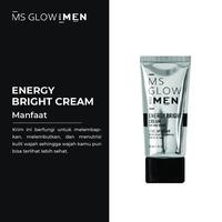 Gambar MS Glow For Men Skincare Cowok Original Energy Bright Cream Pria Wajah Kosmetik Laki dari Ms Glow Bandung Kab. Bandung 2 Tokopedia