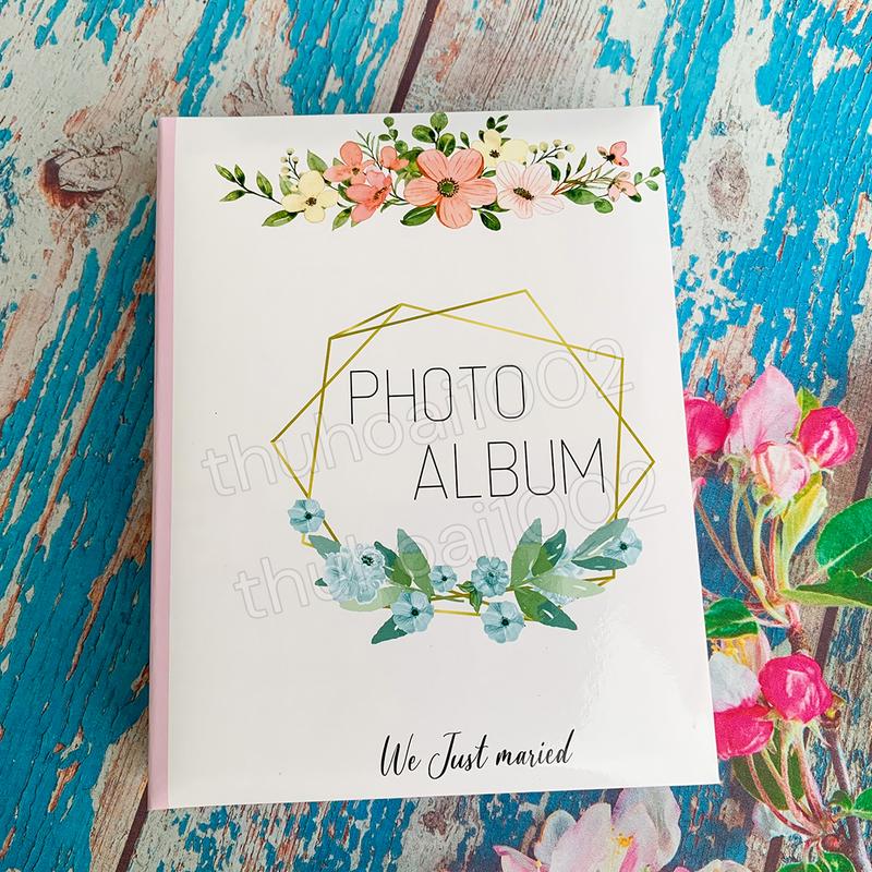  Album đựng 104 ảnh 10x15 bìa giấy cứng 2 ngăn 