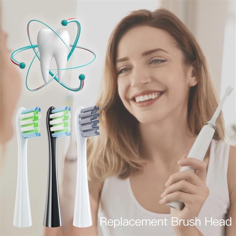 Product Introduction of Sonic Toothbrush Vacuum Bristle 2/7pcs Replacement Heads For Oclean Flow/X/ X PRO/ Z1/ F1/ One/ Air 2 /SE Brush Head Soft DuPont Comfort Cleanser 11