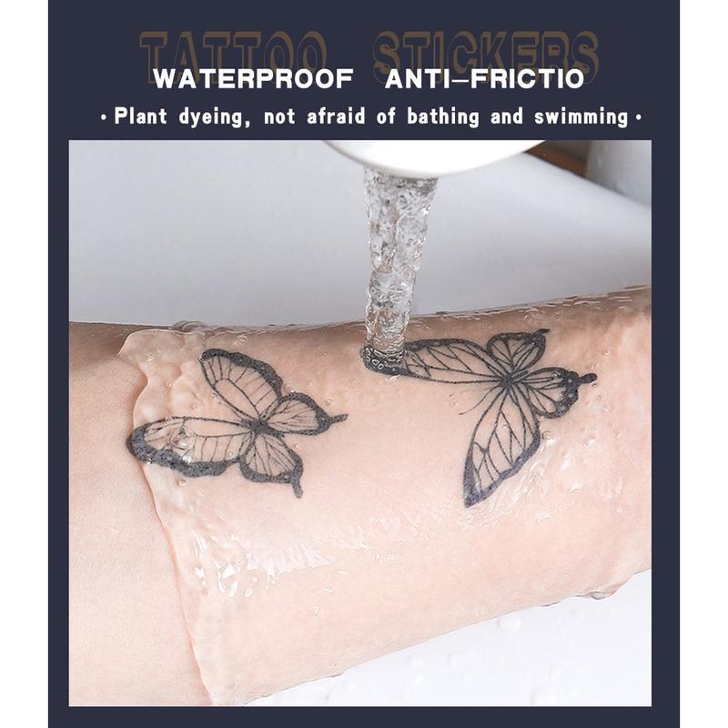 Tato semi permanen based Fruit Ink tatto tahan lama 15 hari anti air 11X18CMcm - 150 6