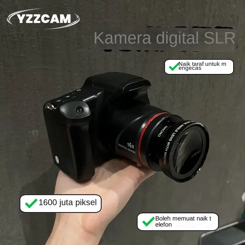 Digital Tahap Kemasukan, Definisi Tinggi dan Piksel Tinggi, untuk Pelajar, Perjalanan, DSLR Retro, Rakaman Video, CCD Tanpa Cermin, Zoom 16x Cameras Photography 48 mega pixel camera camera  students camera ccd  camera    photographer   fotografer kamera g