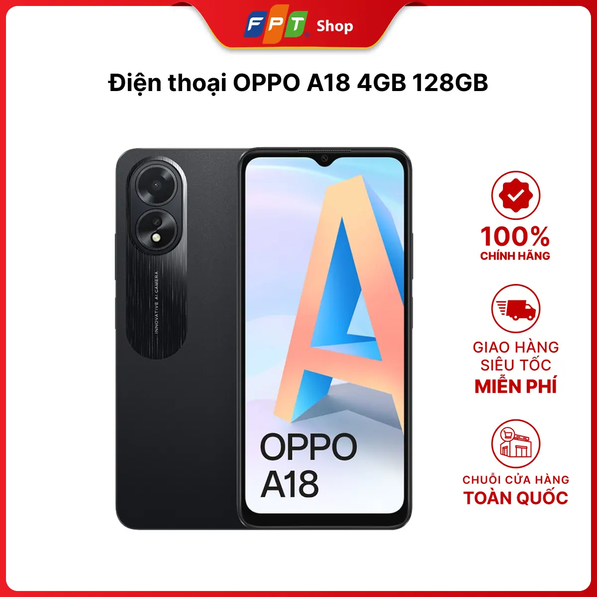 Điện thoại OPPO A18 4GB 128GB