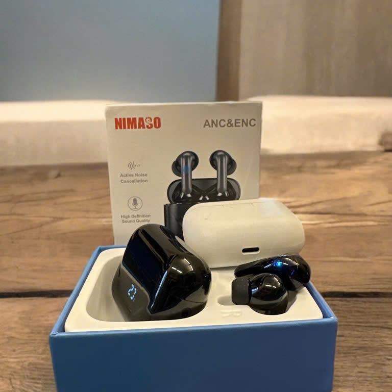 Tai Nghe Sấm Rền Siêu Bass,Chơi Game Pubg,Đàm Thoại 4Micro,Chống Ồn Thực ANC,Kháng Nước Mưa,2 Chế Độ Kép,Chơi Game/Nghe Nhạc 2