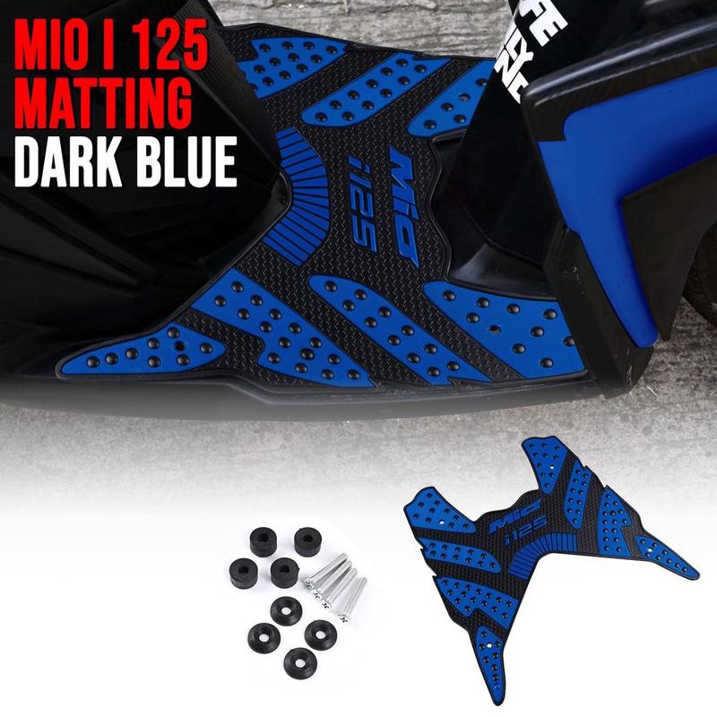 Product Introduction of Yamaha Mio i 125 / M3 Rubber Matting Anti Slip Premium Quality with Bolts 2