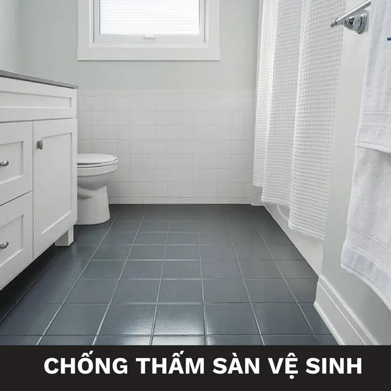 [1Kg] Sơn Chống thấm Trong Suốt Cao Cấp - SIRA AC (Tặng kèm chổi chét sơn) chong tham trongsuot nền gạch sơn  nền nhà tắm sơn  trong suốt 1