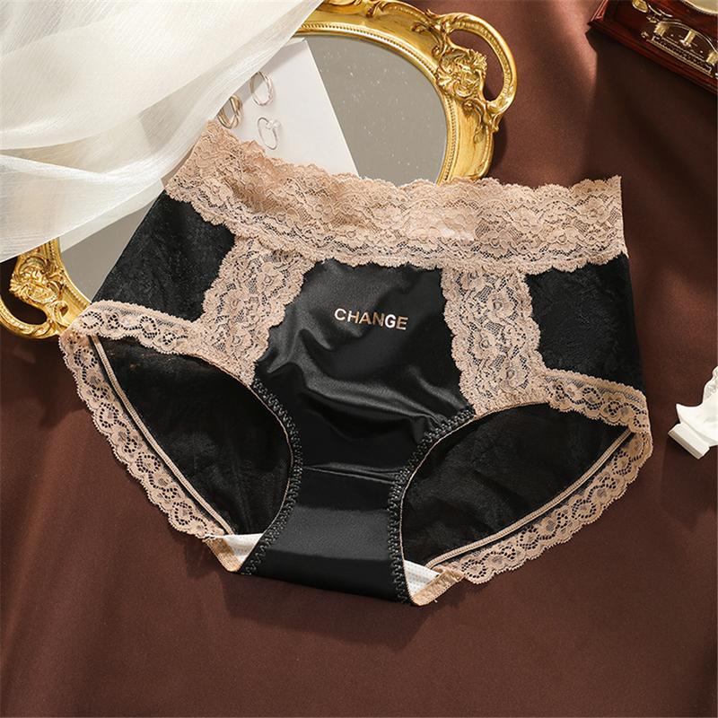 Product Introduction of Quần Lót Satin, Sang Trọng Giá Cả Phải Chăng, Chất Liệu Lụa, Thiết Kế Cổ Điển Trơn Và Ren, Mềm Mại Và Thoải Mái, Thích Hợp Cho Phụ Nữ, Đồ Lót Quý Cô, Thanh Lịch Và Co Giãn, Chất Lượng Cao, Thân Thiện Với Làn Da, Đồ Lót 23