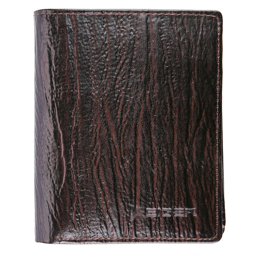 EIGER D.LEATHER VERT STORMY 2L WALLET