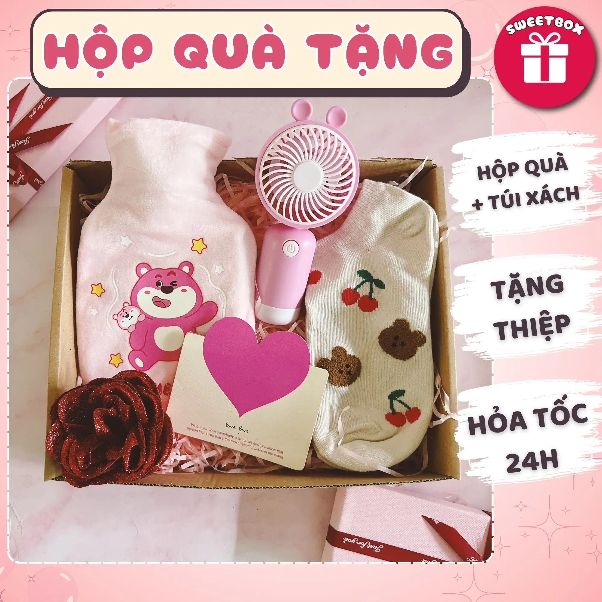 Set quà 'Trọn vẹn yêu thương' - Món quà hoàn hảo dành cho người bạn yêu nhất