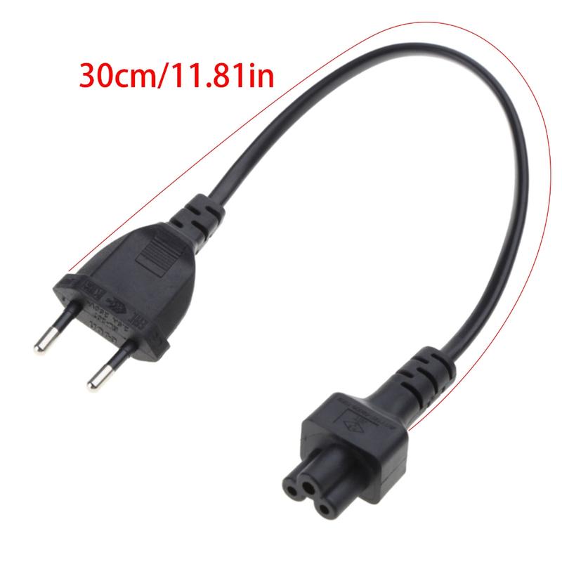Product Introduction of Power Adapter Cord EU 2 Pin Male To IEC 320 C5 Micky For Notebook Power Supply 3 0