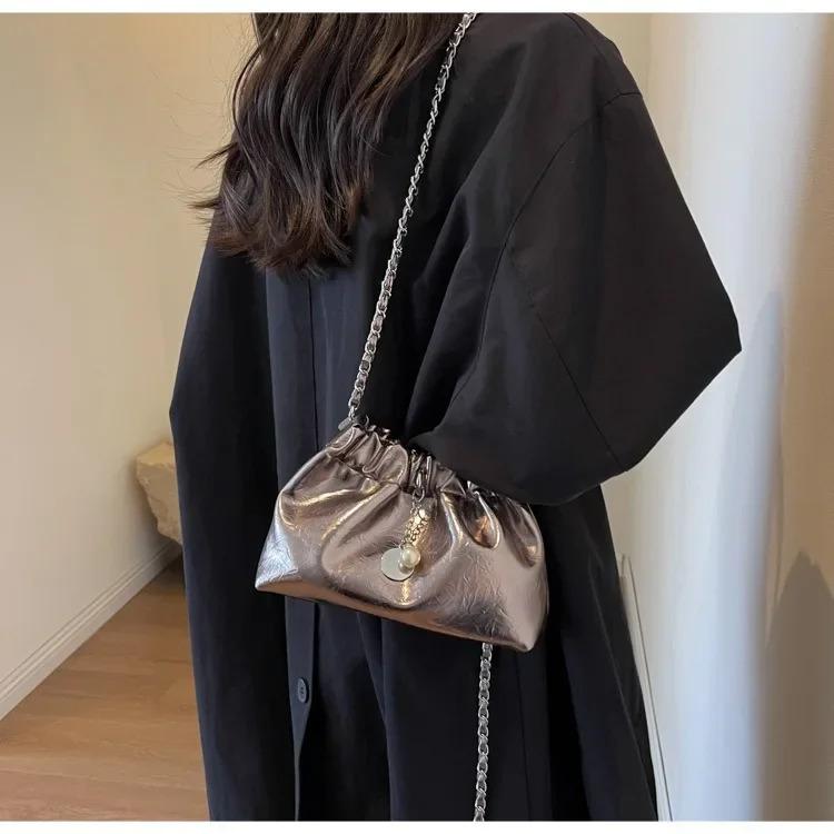 Product Introduction of Millennium Bag Women 2025 New High Sense Shoulder Bags Summer Chain Bag Fashion Bucket Bag Messenger Bags Purses Handbags 28