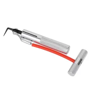 Alat Pemotong Lem Kaca Mobil | Pisau Tarik Kaca Depan | Pembuka Kaca Mobil | T Handle Glass Removal Tool | Pengganti Pisau Lem Kaca Depan | Alat Bongkar Kaca Tempered untuk Memotong Lem Sealant Kaca Depan Mobil Secara Mudah dan Aman