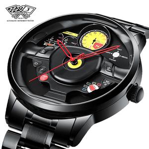 นาฬิกาแบรนด์ SVJ, พวงมาลัยออฟโรดสามมิติ, กันน้ำ, นาฬิกาโครงกระดูก, ดัดแปลงปลอม, ระดับไฮเอนด์, ไม่ใช้กลไก, นาฬิกาผู้ชาย, ทันสมัยและสง่างาม, นาฬิกาธุรกิจลำลอง