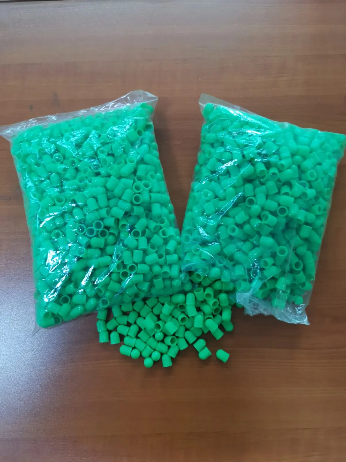 tutup pentil ban motor mobil nitrogen hijau / 500 PCS