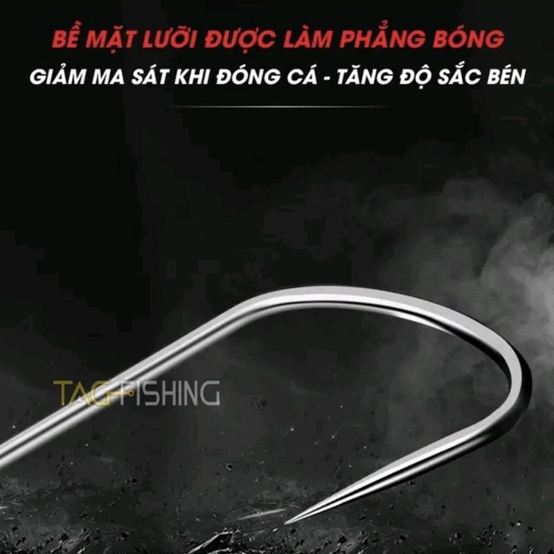 Lưỡi Câu GUF Mộc Long ( Dáng Vuông ) 1