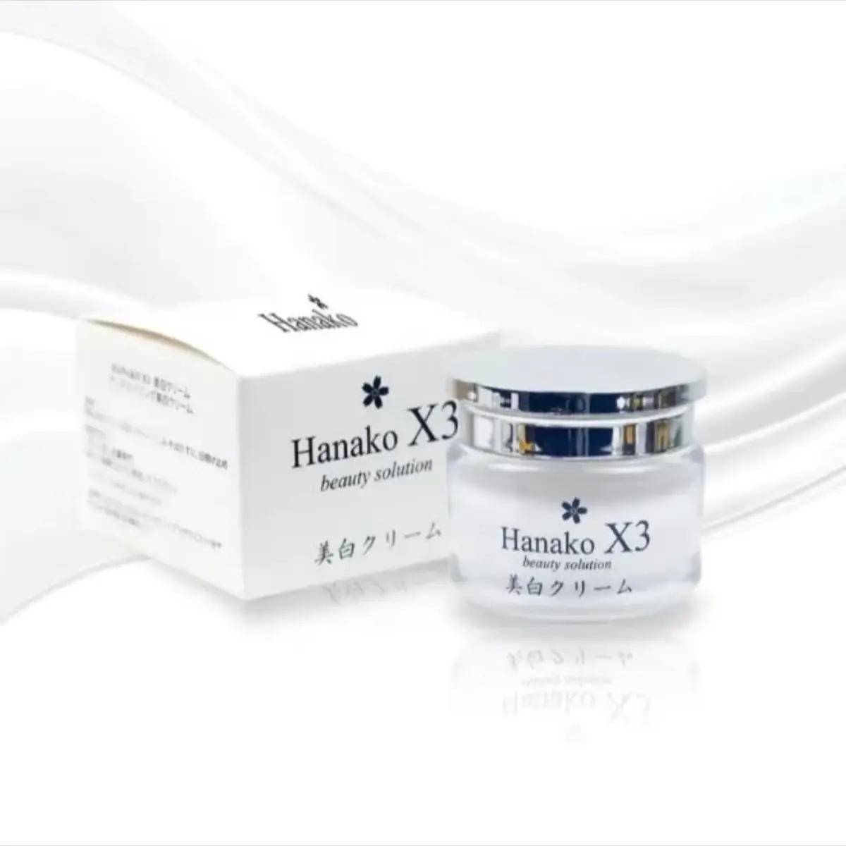 [ Hàng Chính Hãng ] Kem Hanako X3 Nhật Bản Dưỡng Trắng Da Hũ 12g