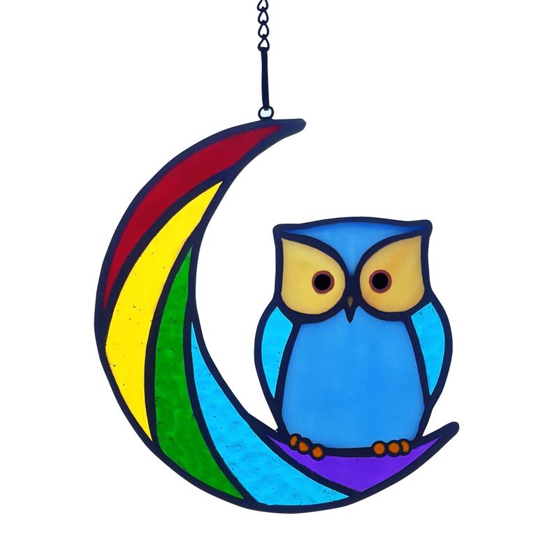 Cute Owl - Cedar Ornament Cute Owl - Cedar Ornament