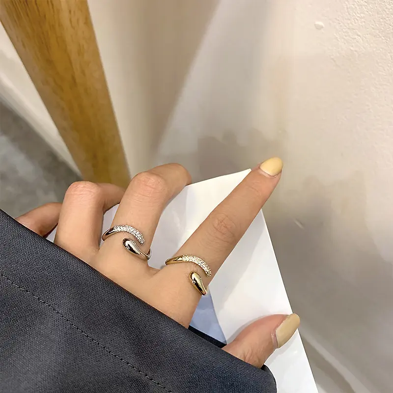 EMLYS.studio - SNAIL RING adjustable Cincin Simple 1