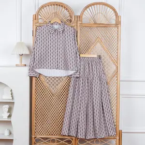 AQILA - Setelan New Rok Azalia Wanita Kekinian One Set Premium Jumbo One set Rok dan Atasan Kekinian