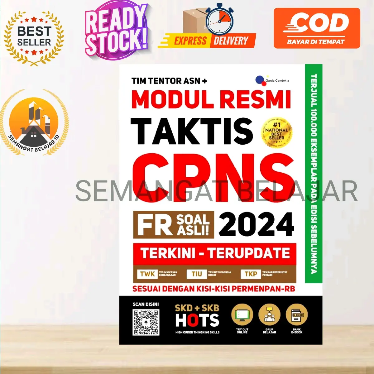 BUKU CPNS 2024 MODUL RESMI TAKTIS CPNS 2024 FR SOAL ASLI TERKINI - TERUPDATE - BUKU CPNS TERBARU TWK