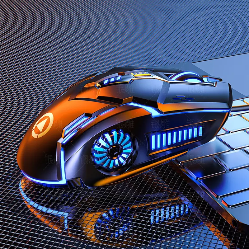 Chuột gaming máy tính có dây game thủ SIDOTECH G5 thiết kế công thái học 7 chế độ ánh sáng led rgb 4 cấp độ nhạy dpi 3200 dành cho game thủ chơi liên minh huyền thoại 8