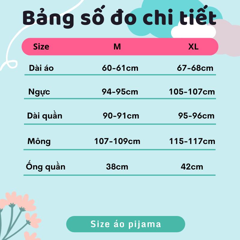Product Introduction of Đồ bộ nữ mặc nhà pijama nữ 5D chất liệu lụa xước in bộ cao cấp tay ngắn quần dài SP0195 Hàng cao cấp 47
