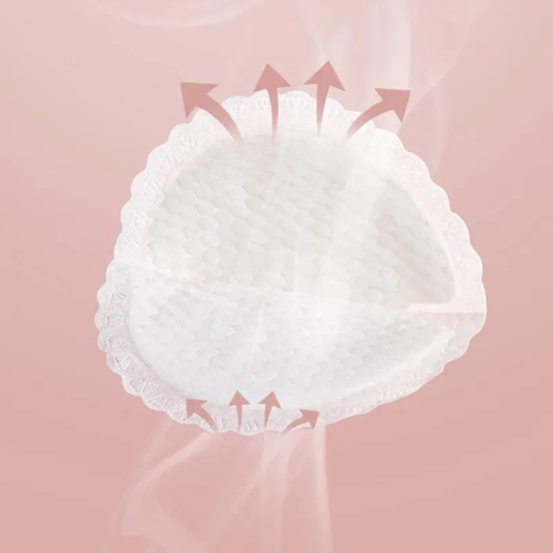 Product Introduction of Disposable care pad for pregnant women accessories, high absorption, breastfeeding anti overflow pad for pregnant women, daily disposable overflow pad, lactation anti leakage milk pad, super soft care pad 2