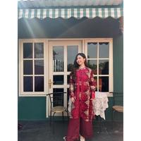 Gambar Tasy Set Gamis One Set / Gamis Muslim Wanita Korean Look / Gamis Modern - Chocolate dari EOVEA Kota Administrasi Jakarta Barat 2 Tokopedia