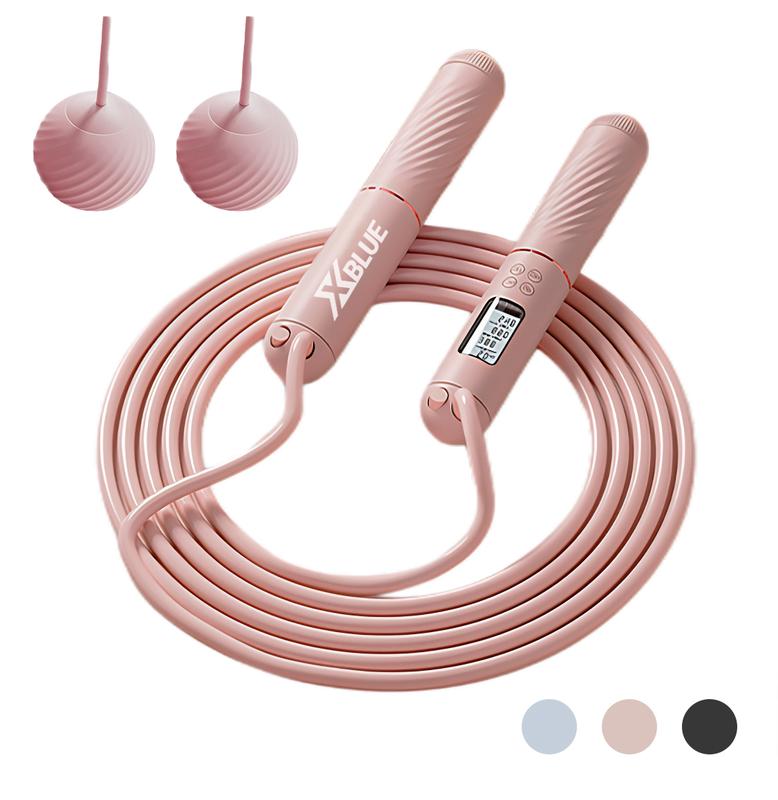 Counter Skip Rope Skipping Ropes for Adults -Cordless Counter Jump Rope with Large ...