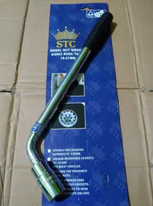 Kunci Roda Mobil 19x21 mm Kunci Roda Model Tarik Bisa Panjang Pendek