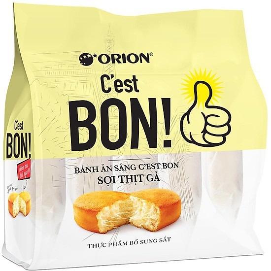  BÁNH BON SỢ THỊT GÀ  85G HAY BÁNH BON SỢ THỊT GÀ PHÔ MAI 101,5G 