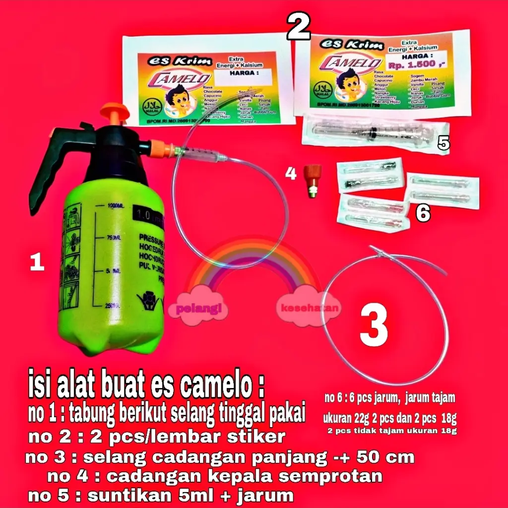 es krim es camelo es bantal alat untuk membuat es camelo Spray Kitchenware