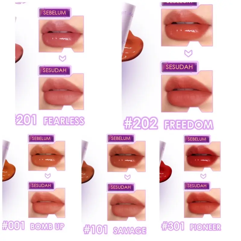 FOCALLURE LIPTINT MATTE LONG LASTING 1