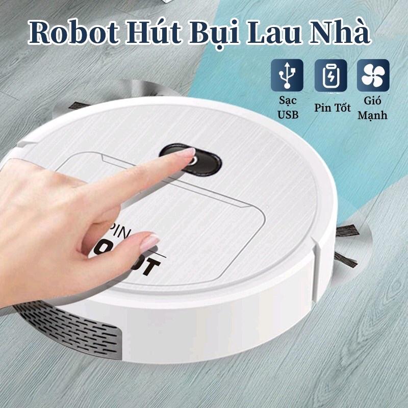 Product Introduction of Máy robot hút bụi lau sàn nhà thông minh 3 trong 1 tiện dụng cho gia đình kèm phụ kiện , bảo hành 12 tháng 4