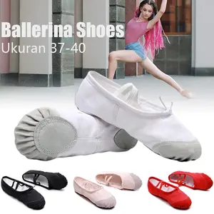 Sepatu Balet Dewasa / Best Seller Ballerina Shoes / Canvas Ballet Shoes