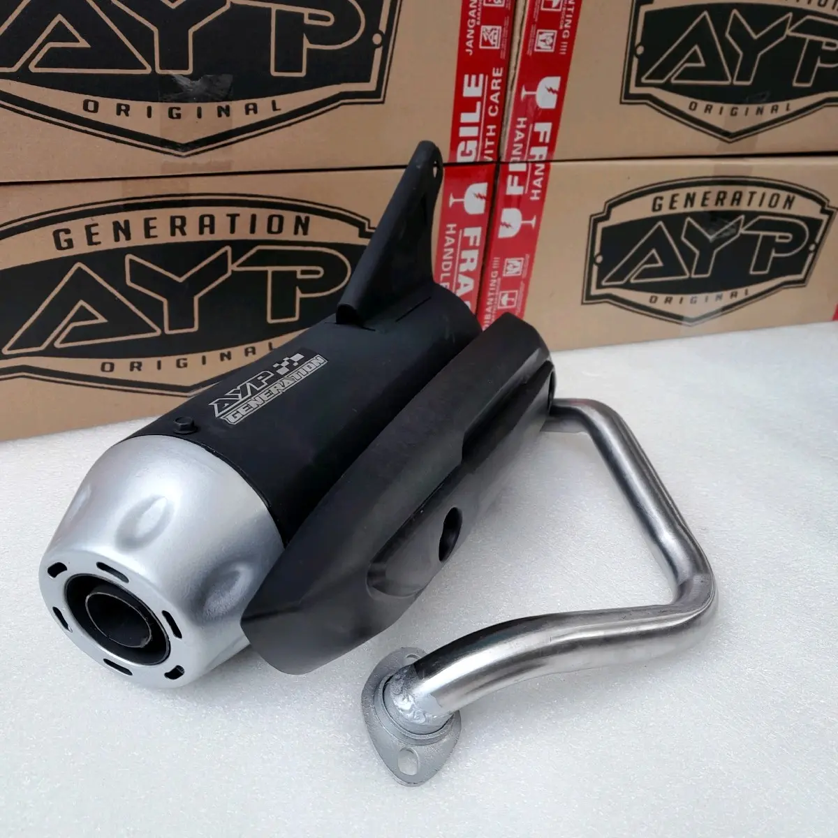KNALPOT BEAT STANDAR RACING ORIGINAL AYP PRO SUARA NGEBAS ADEM Motorcycle