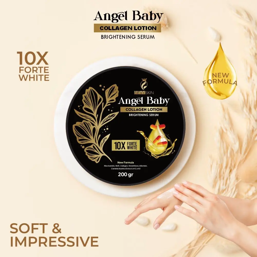 HAND BODY LOTION ANGEL BABY, COLLAGEN LOTION WHITENING FORTE BPOM Pemutihan Pemutihan Pemutihan
