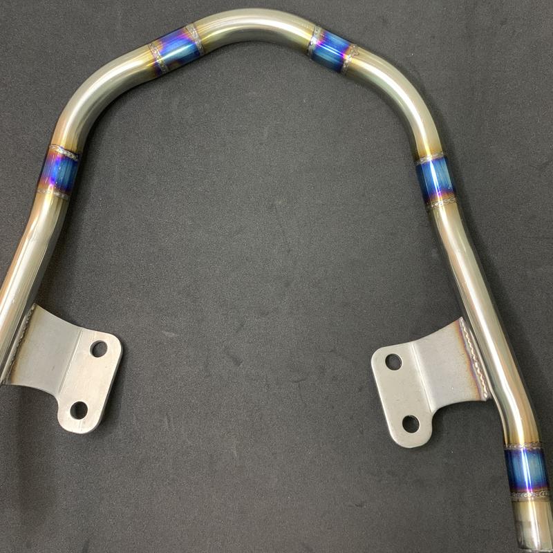 Tay xách cảng sau inox khò màu titan dành cho xe wave A110 blade S110 RSX RS100 WAVE A100 Phụ Tùng