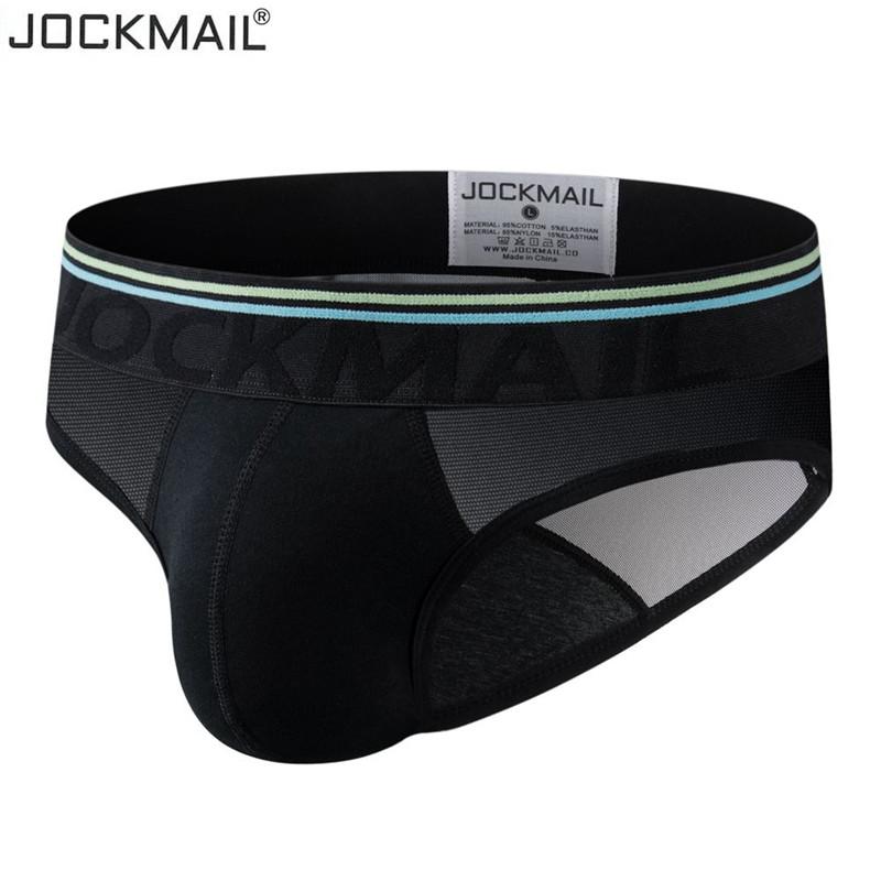 Product Introduction of Quần Lót Nam, JOCKMAIL, Thiết Kế Lưới Và Cotton Gợi Cảm, Quần Boxer, Thích Hợp Cho Thể Thao, Màu Trơn, Thoáng Khí, Đồ Lót 5