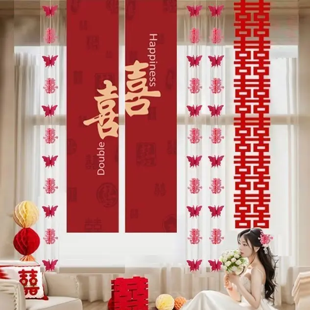 Đồ Trang Trí Xi, Cỡ Lớn, Đồ Trang Trí Treo Thích Hợp Để Trang Trí Phòng Cưới, Nghệ Thuật Latte Hình Bướm, Đồ Trang Trí Rèm Tường Nền, Thiết Kế Chúc Mừng Hai Nhân Vật, Chất Liệu Thủy Tinh, Thích Hợp Cho Phòng Khách Phòng Wedding 0