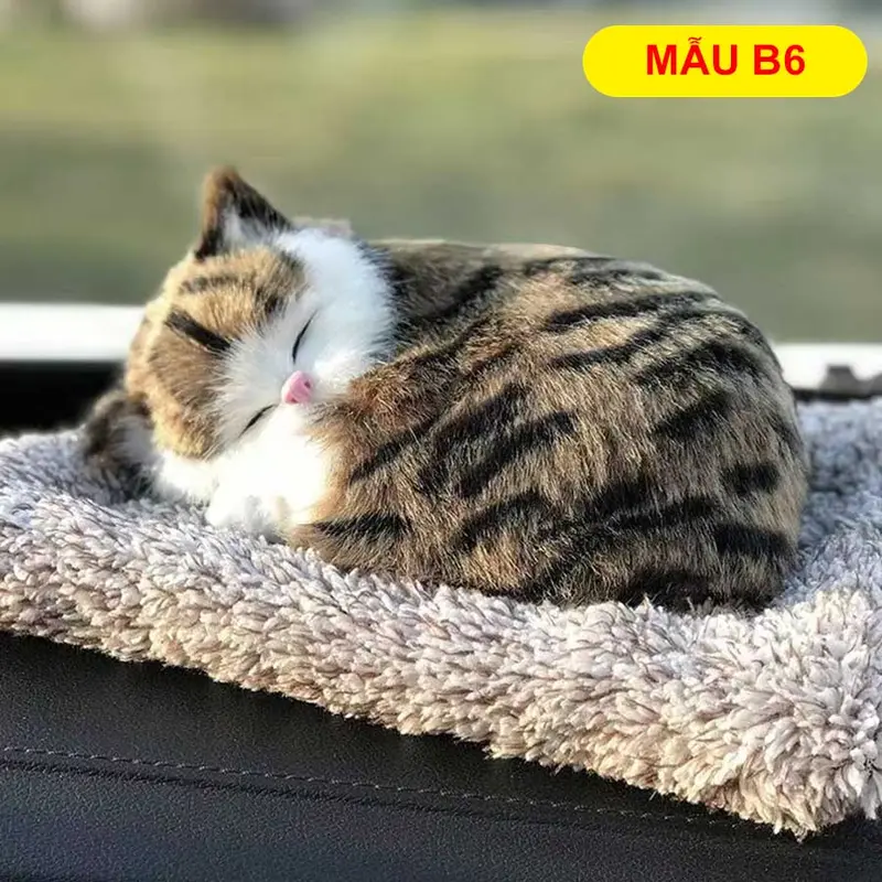 Thú bông than hoạt tính trang trí - Khử mùi xe hơi hiệu quả, Chó mèo, Gấu trúc 6