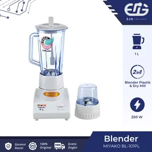 MIYAKO Blender BL101PL 1L 2 in1 BL-101 PL White
