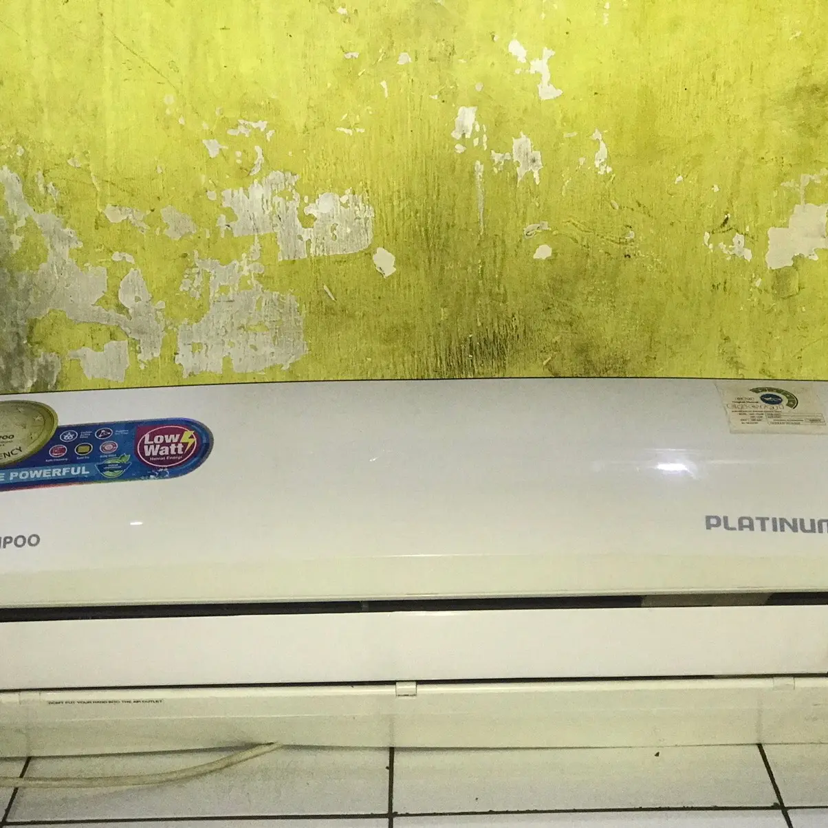 kipas indor AC minimalis 17 WAt angin kencang