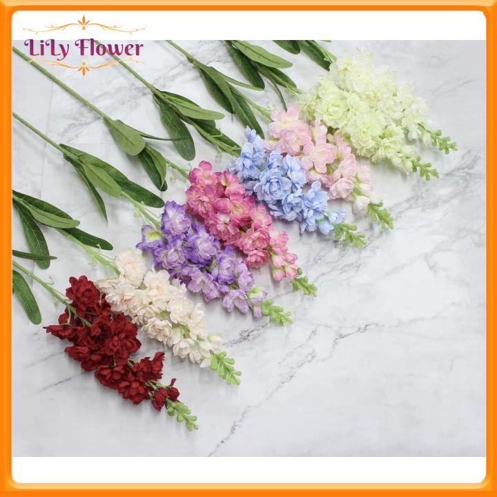 Hoa Lụa Cao Cấp Hoa Phi Yến Châu Âu Sang Trọng Lãng Mạn Trang Trí Cao 80cm LL-124 3